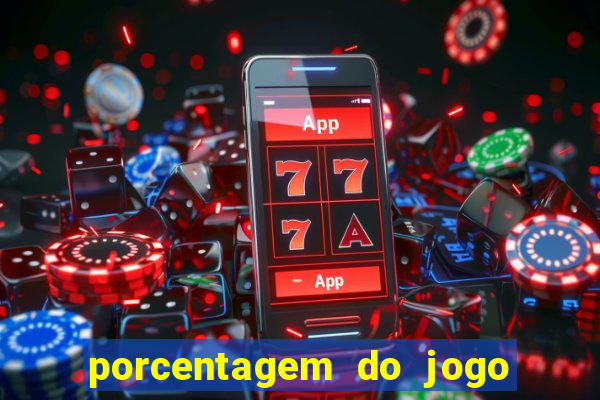 porcentagem do jogo fortune tiger